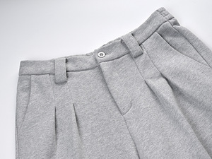 Women's 2026 Autumn Winter Casual Loose High Waist Elastic Waist Cotton Regular Fit Elastic Waist Breathable Custom - Product Image 5