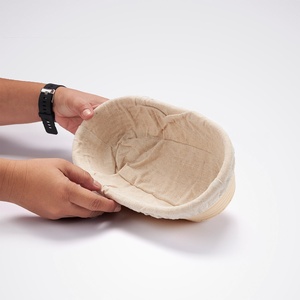 Cestas de mimbre para pan de masa madre, cestas de fermentación de pan de masa madre de bajo costo, utensilios de panadería. - Product Image 4