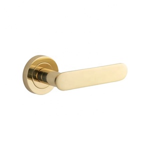 Poignée de porte classique en laiton finition dorée, quincaillerie de meubles, poignée de tiroir, décoration maison et bureau, design durable - Product Image 5