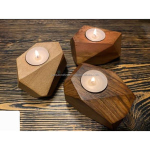 Bougie parfumée en bois de qualité supérieure avec des huiles essentielles naturelles et une mèche en bois, bougie d'aromathérapie décorative pour la décoration moderne de la maison - Product Image 2
