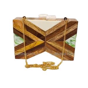 Bolso de Mano de Resina Artificial, Estilo Antiguo, Cartera para Mujer, de Moda, de Calidad, para Eventos Nocturnos, Bodas, Despedidas de Soltera, Regalo, Venta en Europa - Product Image 6