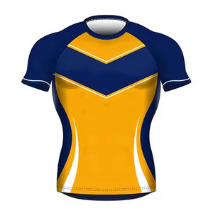 ชุดรักบี้แบบกำหนดเอง ชุดทีมกีฬา เสื้อรักบี้แบบซับลิเมชั่น ระบายอากาศได้ดี ไซส์ใหญ่ เสื้อรักบี้ชาย - Product Image 6