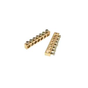 Premium <b>Earth</b> Grounding & Neutral Bars Brass Copper Material Direct Burial Safe <b>for</b> All Weather Conditions - Product Image 1