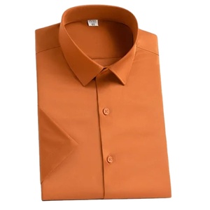 Chemise formelle à manches courtes pour homme, vêtements décontractés à la mode, vente en gros, OEM, qualité orientée vers l'exportation, 100% coton, nouvelle édition - Product Image 2