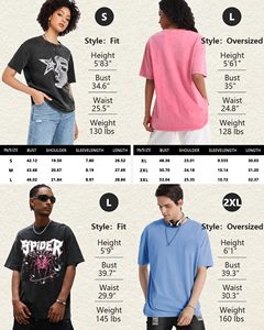 Streetwear Tees T-<b>shirts</b> Vintage Graphic Unisex Cotton Acid Washed Oversized T-<b>Shirts</b> Summer Positive Letter Print Clothes Tops - Product Image 6