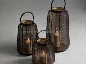 Customized Modern Design Metal Candle <b>Holder</b> Stand New Iron <b>Wire</b> <b>Holder</b> for Home Use Christmas Direct Manufacturer Exporter - Product Image 3