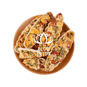 Snacks de Noix Mélangées Blue Lotus : Amandes Grillées, Noix de Cajou, Noix de Pécan, Graines de Melon, Graines de Citrouille – Salés, Nutritifs, Faible Teneur en Sel, Sans Gluten - Product Image 4
