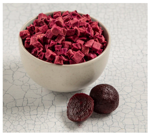 SHUBHALAXMII Premium Rodajas de Remolacha Dulce Deshidratada Congelada en Paquete a Granel 100% Natural Crujiente Saborizante para Snacks y Ensaladas 0% 2 Años - Product Image 1