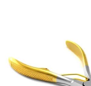Coupe-ongles professionnels pour ongles incarnés et épais, 10 cm, en acier inoxydable robuste, couleur demi-or, pour soins des pieds - Product Image 4