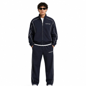 OEM Men's Outdoor Windbreaker <b>Set</b> Stylish Athletic Wear - Product Image 3