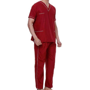 High Quality Men Nursing <b>Scrub</b> Comfortable Medical And Hospital Wear Customizable Made V Neck Style Slim Fit Men Nursing <b>Scrub</b> - Product Image 4