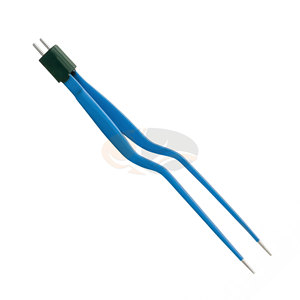 Pinces à baïonnette réutilisables en plastique et reconstructives Gerald, pointe de 1,0 mm / 1,5 mm, 18,4 cm, instrument chirurgical électrique entièrement antiadhésif - Product Image 3