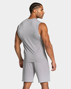 Camisetas de Gimnasio al por Mayor de Alta Calidad para Fitness y Culturismo, Camisetas sin Mangas para Hombre, Chalecos de Algodón para Hombre - Product Image 3