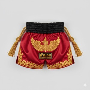 Shorts de Muay Thai Premium, légers, pour entraînement MMA, boxe, kickboxing, design personnalisé - Product Image 2