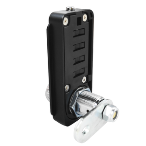 Emergency Key Override 4-Dial <b>Locker</b> Lock, B2B High Security Combination Cam Lock - Product Image 4