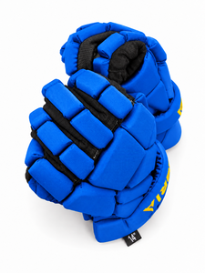 IBERIA Premium Wholesale Blue Lacrosse <b>Gloves</b> for Men | Padded Protective Lacrosse <b>Gloves</b> | Custom Team <b>Gloves</b> - Product Image 5