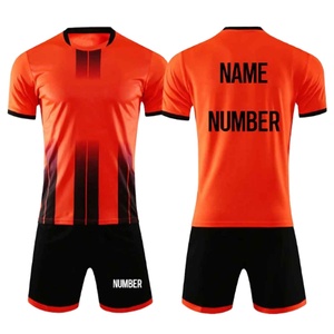 Últimos Uniformes de Fútbol Personalizables para Hombre, Manga Corta, 100% Poliéster Transpirable, Uniforme de Fútbol Automatizado - Product Image 5