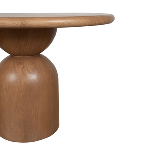 Modern Minimalist <b>Oval</b> GFRC <b>Dining</b> <b>Table</b> with Dual Pedestal Legs Stable Structure Durable <b>for</b> Hotel/Workshop Use - Product Image 4