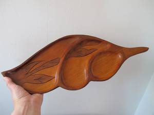 <b>Rustic</b> Wooden Organizer Tray Decorative Vintage Design Dishes for Entryway Office <b>Desk</b> and Coffee Table Storage - Product Image 2