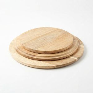 Plateau de service rectangulaire en bois d'acacia massif avec poignées, idéal pour les hôtels, restaurants, cafés, mariages – Design moderne - Product Image 4