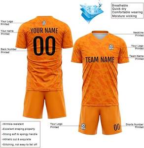 Uniforme de Fútbol sin Mangas de Último Diseño, 100% Poliéster, Nuevo Estilo, Personalizable con Logotipo Profesional para Adultos, Calidad Premium, Color Personalizado - Product Image 3