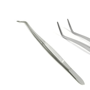 Pince à pansements dentaires, instrument chirurgical, pince à pansements dentaires à pointe de précision - Product Image 4