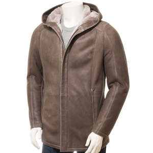 Chaqueta de Cuero Vacuno Vintage de Alta Calidad para Hombre, Impermeable, Transpirable, de Color Sólido, con Cuello Tipo Camisero, Directo de Fábrica - Product Image 1
