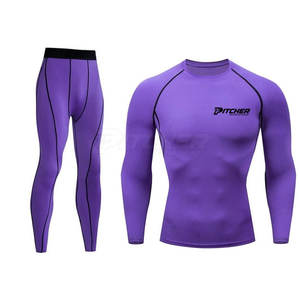 Conjunto de Rashguard de Alto Rendimiento para Hombre, Ropa Deportiva de Compresión para Entrenamiento Atlético - Product Image 6