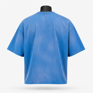 เสื้อยืดโอเวอร์ไซส์สไตล์วินเทจสำหรับผู้ชาย ผลิตจากผ้าฝ้าย ทรงหลวม สไตล์ฮิปฮอป ลำลอง เหมาะสำหรับฤดูร้อน เสื้อผ้าสตรีทแวร์ มีจำหน่ายแล้ว - Product Image 5