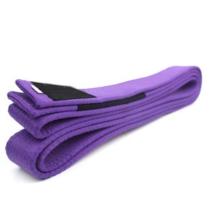 High Quality Custom Made Brazilian Jiu-Jitsu Belt Spandex/Polyester Cotton for Martial <b>Arts</b> Training Apparel-Stretch Durable - Product Image 1