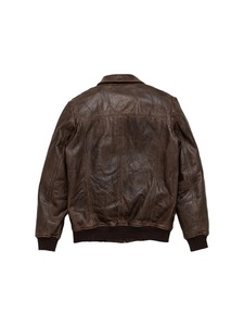 Vintage Lambskin A2 Bomber Leather Jacke - Product Image 2