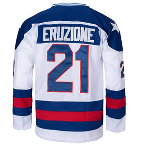 Professional Ice Hockey Jersey Wholesale OEM Manufacturer Custom Embroidery Premium Polyester Hockey Kit Supplier Private Label - Product Image 2