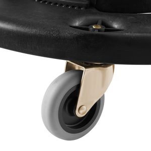 Carrello per Bidoni della Spazzatura da 20-55 Galloni con 4 Ruote Bloccabili, Capacità di Carico 500 lbs per Contenitori da 32, 44, 55 Galloni - Product Image 5