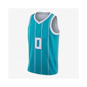 Maillot de basket-ball de meilleure qualité avec logo personnalisé dernier modèle de broderie vente en gros de maillots de basket-ball vierges - Product Image 1
