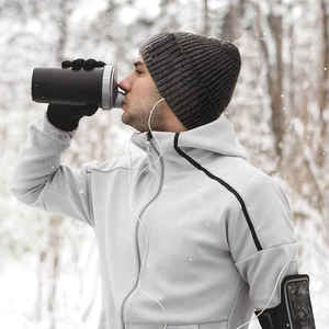 Bonnets de qualité supérieure Taille personnalisée Vente en gros Impression personnalisée du logo Bonnets en tricot d'hiver - Product Image 3