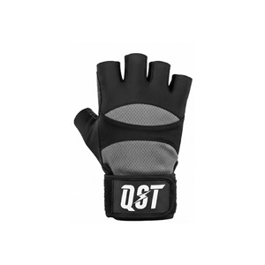 Weight Lifting <b>Gloves</b> Half Finger Polyester Breathable Padded Palm Wrist Wrap Gym Workout Calisthenics Unisex Custom Logo OEM - Product Image 3