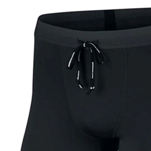 Leggings de Compresión Largos para Hombre, Negros, Cintura Elástica, Spandex, Poliéster, Secado Rápido - Product Image 5