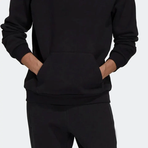 Sweat-shirts à capuche zippés pour hommes, 100% coton, coupe ample et épaisse, grandes tailles, respirants, avec double fermeture éclair, pour l'hiver, en mélange de coton - Product Image 2