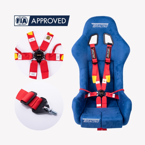 Ceinture de sécurité de course automobile personnalisée en gros, homologuée FIA 8853 2016, TBRACING, Agent OEM ODM, Support élastique à dégagement rapide - Product Image 3
