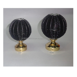 Luxury and Fancy Metal Curtain Window Hardware Accessories Rope and Jute Design in Different Colors and Customized Size - Product Image 2