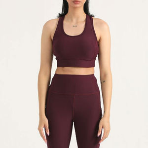 Ensemble de yoga pour femme été 2026, imprimé personnalisé sur le devant, sans couture, haute extensibilité, tenue de sport respirante avec trous pour les pouces, design unique - Product Image 3