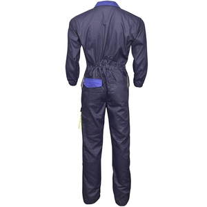 mens protective uniforms custom work outfits premium Anti-Static Anti-flame Waterproof Welded Regular Fit Safety Coverall - Product Image 3