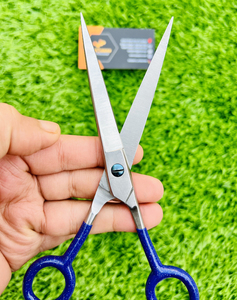 Ciseaux de coiffure professionnels en acier inoxydable à lame tranchante, outils de coupe de cheveux en plastique, ciseaux de barbier pour salon, avec étui - Product Image 4