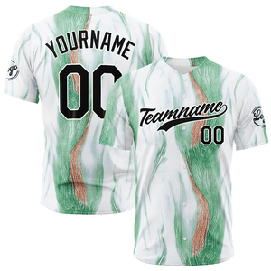 Uniforme de Béisbol Personalizado de Alta Calidad con Diseño Propio, Impresión Digital por Sublimación, Cosido, con Servicio OEM - Product Image 2