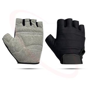 Venta caliente Guantes de levantamiento de pesas en cuero sintético Guantes de fitness para hombres Gimnasio Guantes de cuero Guantes deportivos - Product Image 1