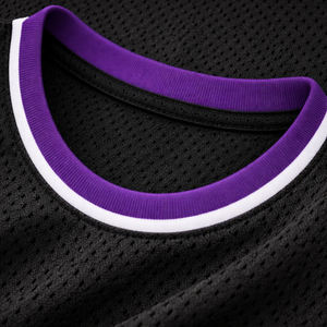 Maillot de basketball sans manches grande taille personnalisé avec broderie du nom de l'équipe, séchage rapide, respirant, antibactérien, marque privée OEM - Product Image 2