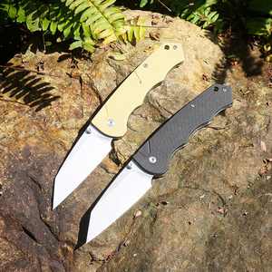 Superior Quality Wholesale High Quality Outdoor Hunting Camping Folding <b>Knife</b> New Natural <b>Bone</b> <b>Handle</b> Pocket Survival Folding - Product Image 6