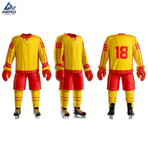 Uniforme de Hockey sobre Hielo Personalizado de Alta Calidad, Sublimado, al por Mayor, para Equipos, de Manga Larga, Transpirable - Product Image 1