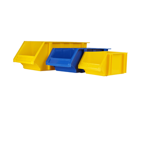 Industrial HDPE Recyclable Stackable Storage Bins Plastic <b>Boxes</b> High Quality Eco-friendly Warehouse Shelf - Product Image 3