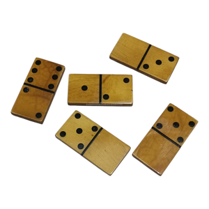 Jeu de dominos en résine d'os antique très populaire pour enfants et adultes – Jeu de société classique pour l'intérieur – Cadeau idéal pour tous les âges - Product Image 4